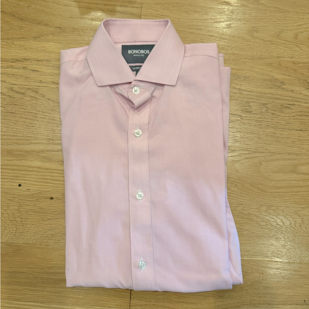 Bonobos Wrinkle Free Tailored Slim Fit Dress Shirt (15/32)